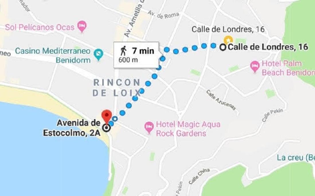 Ideal Familias En Urbanizacion De Lujo A 600M De La Playa Levante Con Wifi, Ac Y Parking بينايدورم المظهر الخارجي الصورة