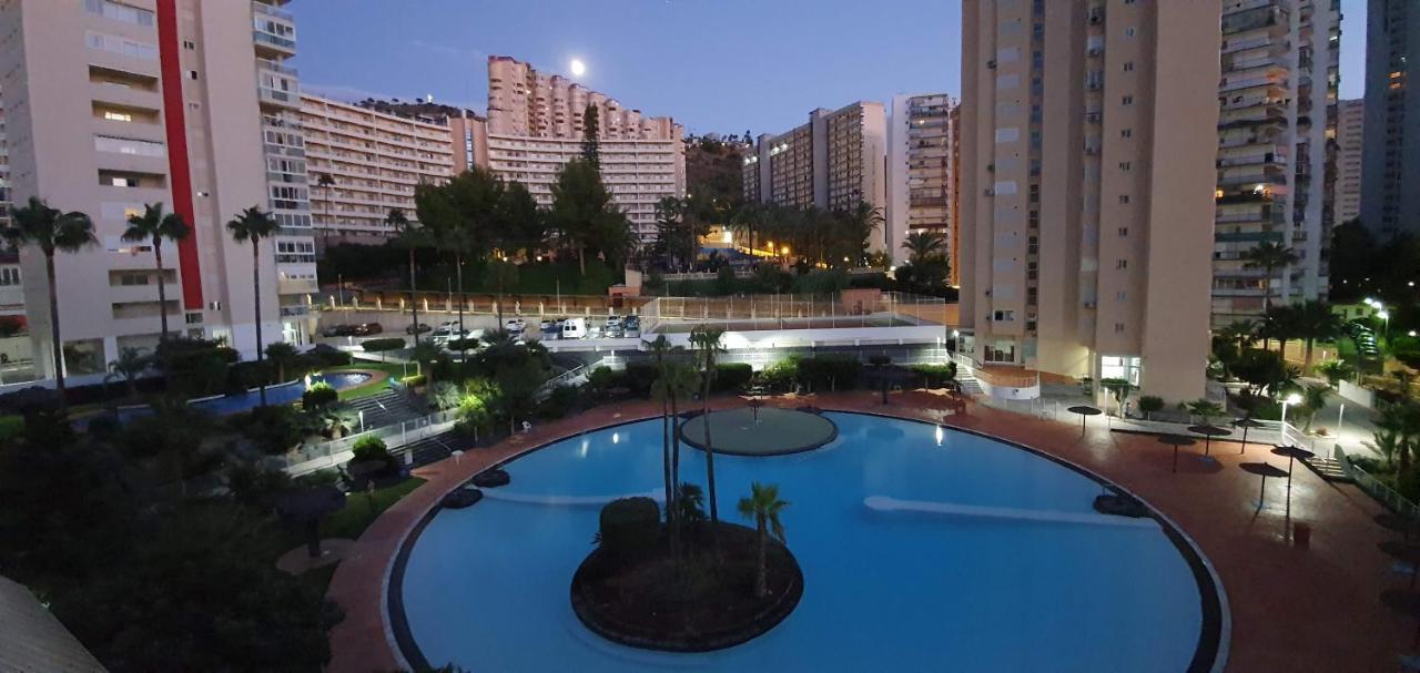 Ideal Familias En Urbanizacion De Lujo A 600M De La Playa Levante Con Wifi, Ac Y Parking بينايدورم المظهر الخارجي الصورة