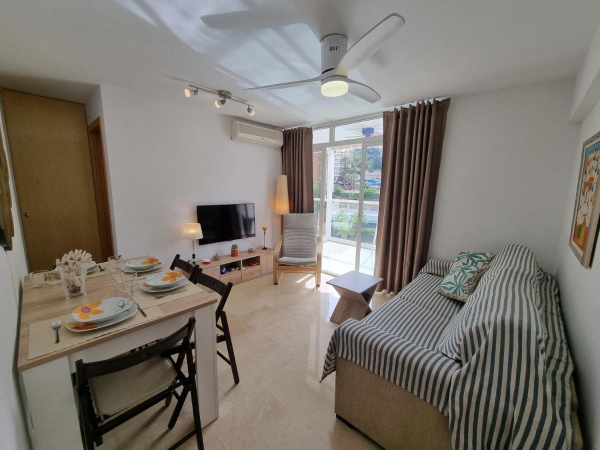 Ideal Familias En Urbanizacion De Lujo A 600M De La Playa Levante Con Wifi, Ac Y Parking بينايدورم المظهر الخارجي الصورة
