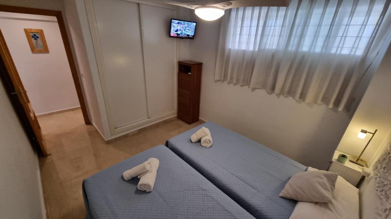 Ideal Familias En Urbanizacion De Lujo A 600M De La Playa Levante Con Wifi, Ac Y Parking بينايدورم المظهر الخارجي الصورة