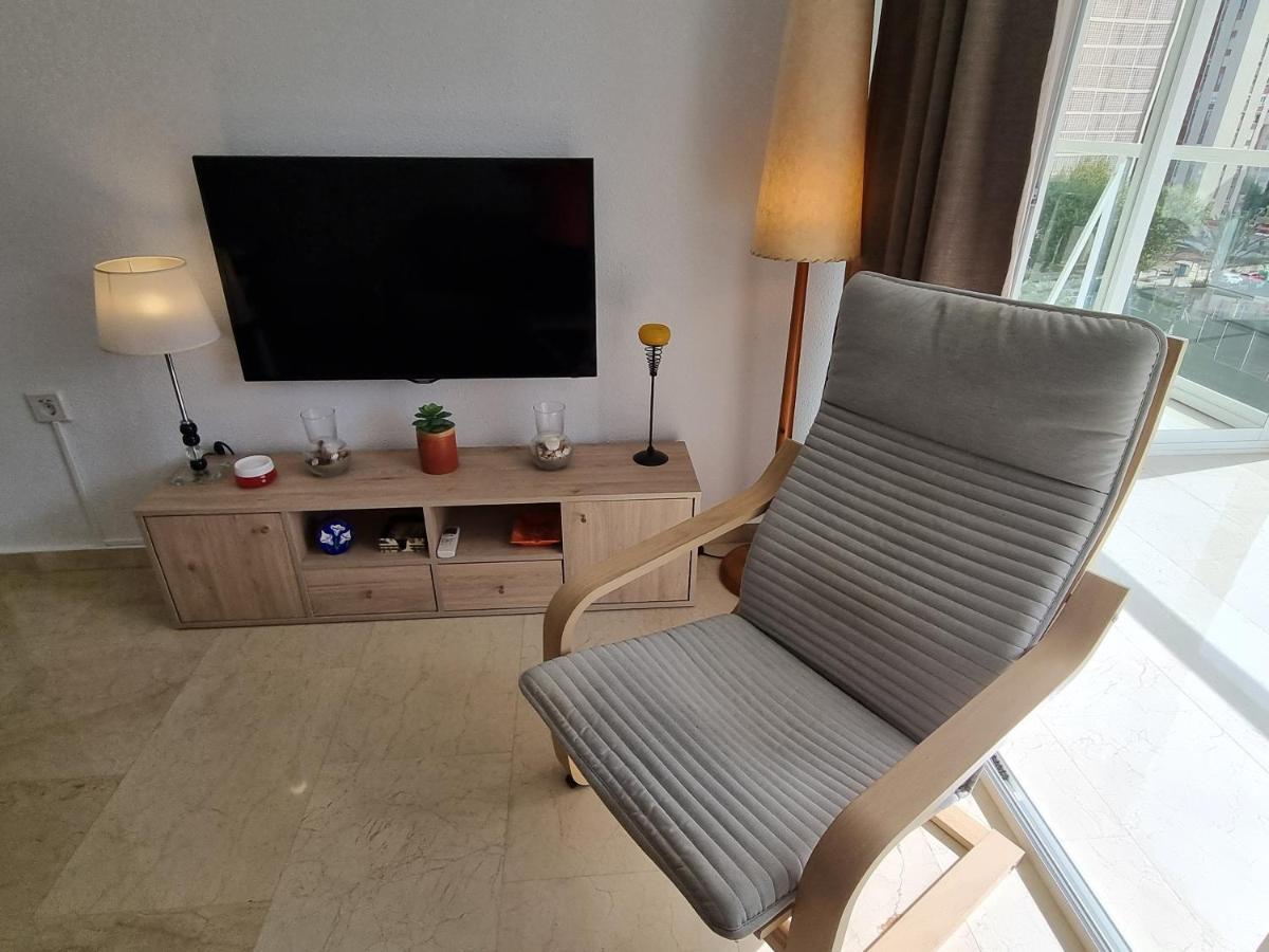 Ideal Familias En Urbanizacion De Lujo A 600M De La Playa Levante Con Wifi, Ac Y Parking بينايدورم المظهر الخارجي الصورة